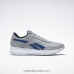 نقي رمادي 3 / متجه أزرق / أبيض ftwr حذاء انرجين لايت للجري للرجال Reebok 0NZ0F1074