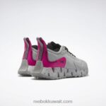 نقي رمادي 3 / وردي فخور / أسود أساسي حذاء نسائي من zig dynamica Adventure Reebok 0NZ0F84 - Image 5