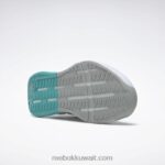 نقي رمادي 3 / ftwr أبيض / أزرق مخضر كلاسيكي حذاء تدريب nanoflex tr 2.0 للنساء Reebok 0NZ0F90 - Image 5