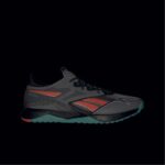 نقي رمادي 5 / كور أسود / أزرق مخضر كلاسيكي حذاء تدريب nano x2 tr Adventure للرجال Reebok 0NZ0F1063 - Image 4
