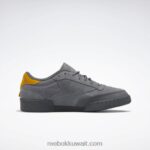 نقي رمادي 6 / رمادي نقي 7 / أرجواني توهج حذاء كلوب ج 85 Reebok 0NZ0F384 - Image 2