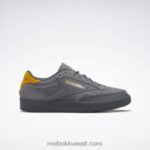 نقي رمادي 6 / رمادي نقي 7 / أرجواني توهج حذاء كلوب ج 85 Reebok 0NZ0F384
