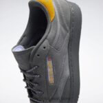 نقي رمادي 6 / رمادي نقي 7 / أرجواني توهج حذاء كلوب ج 85 Reebok 0NZ0F384 - Image 7