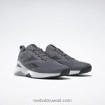 نقي رمادي 6 / كور أسود / رمادي نقي 3 حذاء تدريب nanoflex tr 2.0 للرجال Reebok 0NZ0F1088 - Image 3
