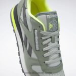 هارموني جرين / رذاذ البحر / رمادي نقي 7 أحذية جلدية كلاسيكية Reebok 0NZ0F123 - Image 7