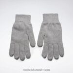 هيذر رمادي متوسط قفازات شعار الرياضة الأساسية Reebok 0NZ0F1020 - Image 2