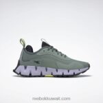 واحة تناغم خضراء / أساسية سوداء / أرجوانية حذاء نسائي من zig dynamica Adventure Reebok 0NZ0F71