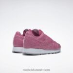 وردي أسترو / أبيض ftwr / رمادي بارد 2 حذاء ايمز جلدي كلاسيكي Reebok 0NZ0F375 - Image 4