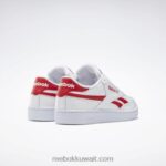ftwr أبيض / أحمر متجه أحذية الانتقام نادي ج Reebok 0NZ0F229 - Image 3