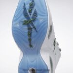 ftwr أبيض / أخضر صنوبر السؤال منتصف أحذية كرة السلة Reebok 0NZ0F490 - Image 8