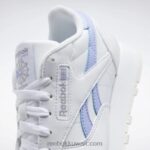 ftwr أبيض / أرجواني توهج أحذية نسائية جلدية كلاسيكية Reebok 0NZ0F164 - Image 7