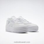 ftwr أبيض / أرجواني مضيء نادي ج أحذية نسائية إضافية Reebok 0NZ0F52 - Image 3