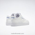 ftwr أبيض / أزرق متجه حذاء club c 85 x u Reebok 0NZ0F452 - Image 4