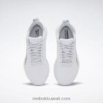 ftwr أبيض / رمادي نقي 2 / فضي ميت. حذاء فليكساجون فورس 4 نسائي للتدريب Reebok 0NZ0F263 - Image 5
