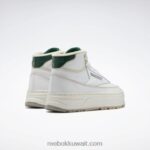 ftwr أبيض / طباشير / أخضر غامق نادي ج جيو منتصف أحذية نسائية Reebok 0NZ0F61 - Image 6