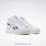 ftwr أبيض / طباشير / أزرق متجه نادي c 85 حذاء هاي هاي Reebok 0NZ0F378 - Image 3