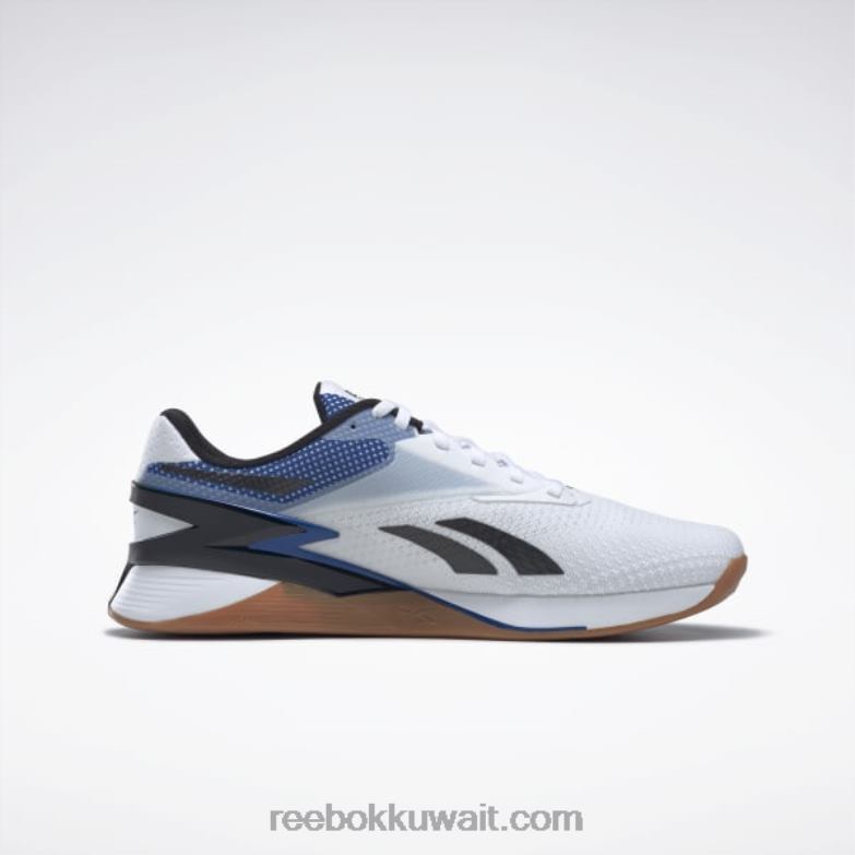 ftwr أبيض / غلين أخضر / أزرق متجه أحذية nano x3 Reebok 0NZ0F23 - Image 5