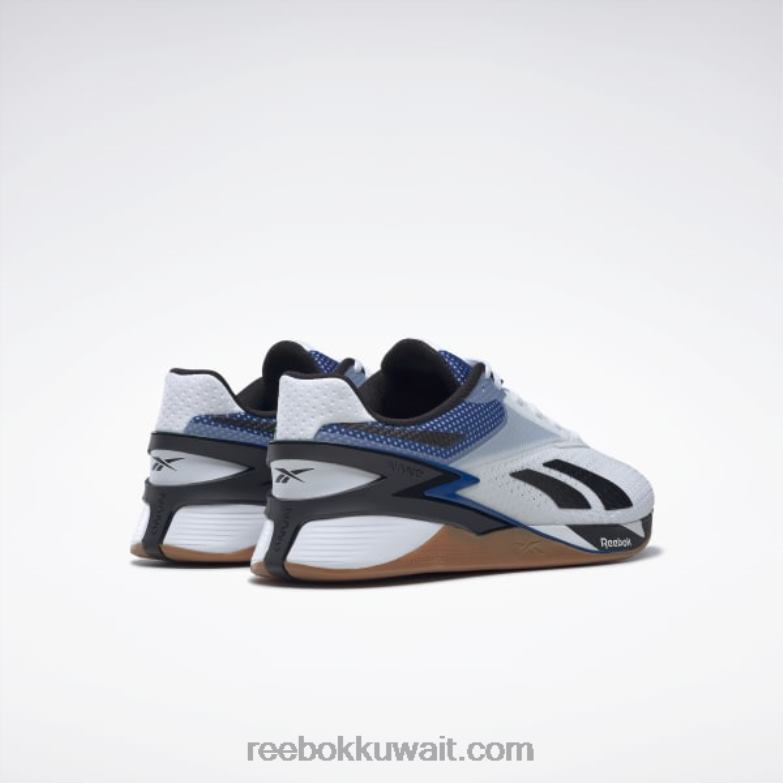 ftwr أبيض / غلين أخضر / أزرق متجه أحذية nano x3 Reebok 0NZ0F23 - Image 7