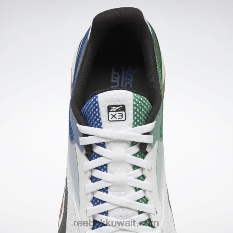 ftwr أبيض / غلين أخضر / أزرق متجه أحذية nano x3 Reebok 0NZ0F23 - Image 10