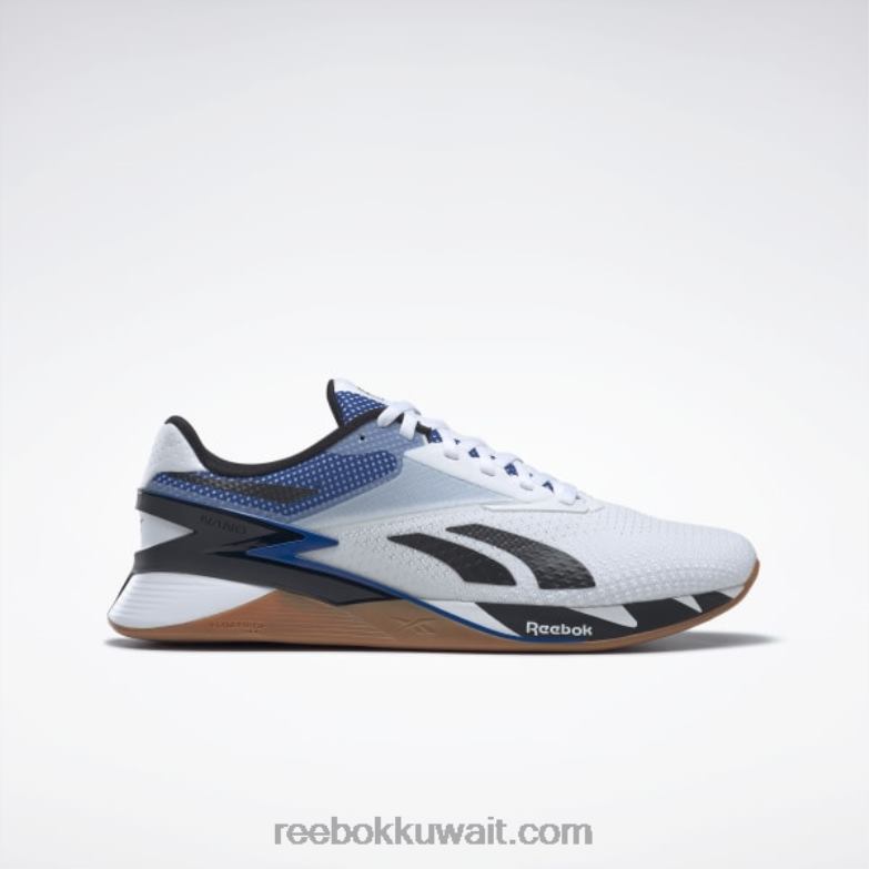 ftwr أبيض / غلين أخضر / أزرق متجه أحذية nano x3 Reebok 0NZ0F23 - Image 1