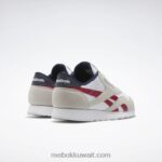 ftwr أبيض / فلاش أحمر / متجه بحري أحذية الرجال النايلون الكلاسيكية Reebok 0NZ0F1100 - Image 4