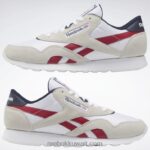 ftwr أبيض / فلاش أحمر / متجه بحري أحذية الرجال النايلون الكلاسيكية Reebok 0NZ0F1100 - Image 9