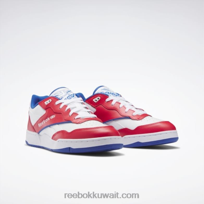 ftwr أبيض / متجه أحمر / أزرق متجه bb 4000 ii حذاء كرة السلة Reebok 0NZ0F252 - Image 3
