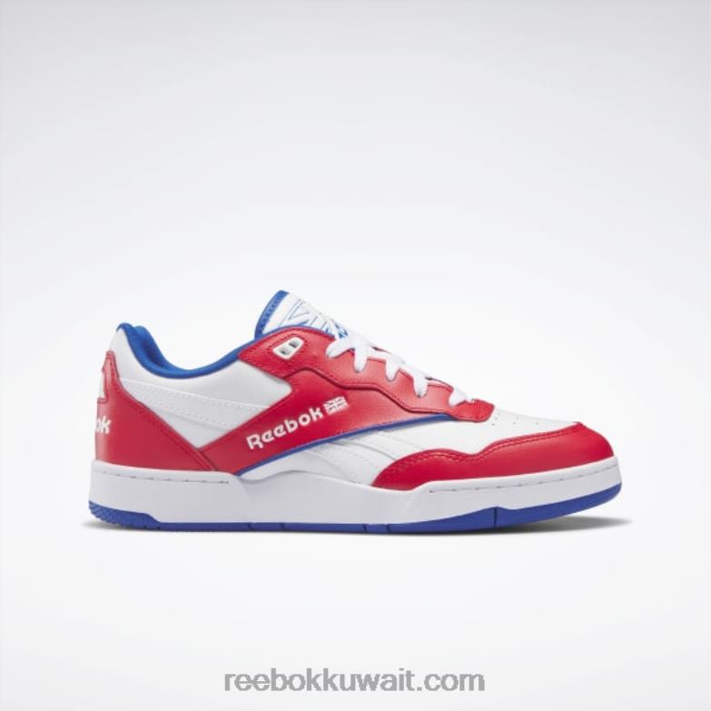 ftwr أبيض / متجه أحمر / أزرق متجه bb 4000 ii حذاء كرة السلة Reebok 0NZ0F252 - Image 1