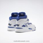 ftwr أبيض / متجه أزرق / كور أسود مضخة أحذية أومني المنطقة الثانية Reebok 0NZ0F444 - Image 4