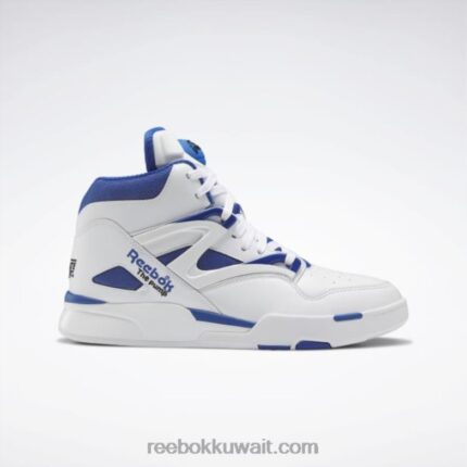 ftwr أبيض / متجه أزرق / كور أسود مضخة أحذية أومني المنطقة الثانية Reebok 0NZ0F444