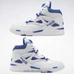 ftwr أبيض / متجه أزرق / كور أسود مضخة أحذية أومني المنطقة الثانية Reebok 0NZ0F444 - Image 9