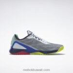 ftwr أبيض / متجه كحلي / أزرق محكمة حذاء تدريب نانو x1 حصى للرجال Reebok 0NZ0F1087 - Image 2