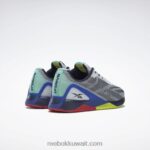 ftwr أبيض / متجه كحلي / أزرق محكمة حذاء تدريب نانو x1 حصى للرجال Reebok 0NZ0F1087 - Image 4