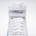 ftwr أبيض / وردي توهج / أكوا مشع f / s مرحبا أحذية نسائية Reebok 0NZ0F923 - Image 8