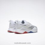 ftwr الأبيض / ناقلات الأزرق / ناقلات الأحمر حذاء تدريب nanoflex tr 2.0 للنساء Reebok 0NZ0F183 - Image 4