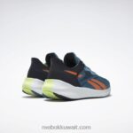 steely blue s23-r / core black / smash orange s23-r حذاء الجري الرجالي Floatride Energy Symmetros 2 Reebok 0NZ0F1201 - Image 4